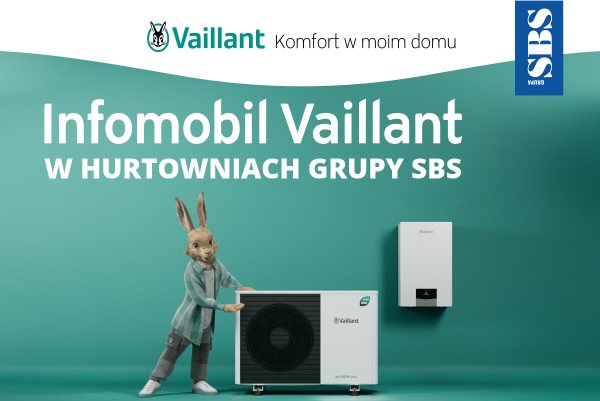 Infomobil Vaillant w Hurtowniach Grupy SBS – Cykl Szkoleń i Mobilna Ekspozycja OZE