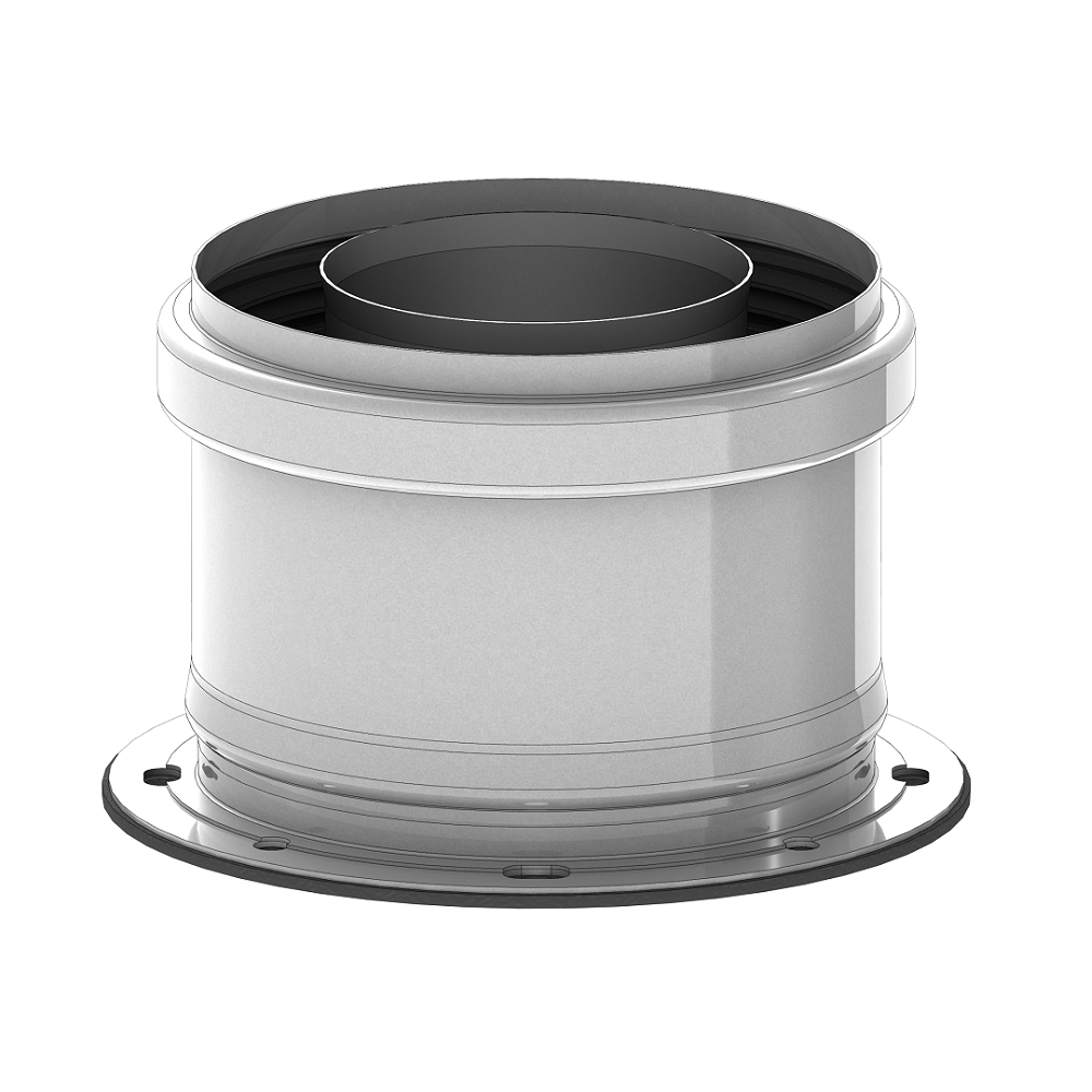 Złączka kotła Fondital Antea, Formantera Itaca DN60/100 mm