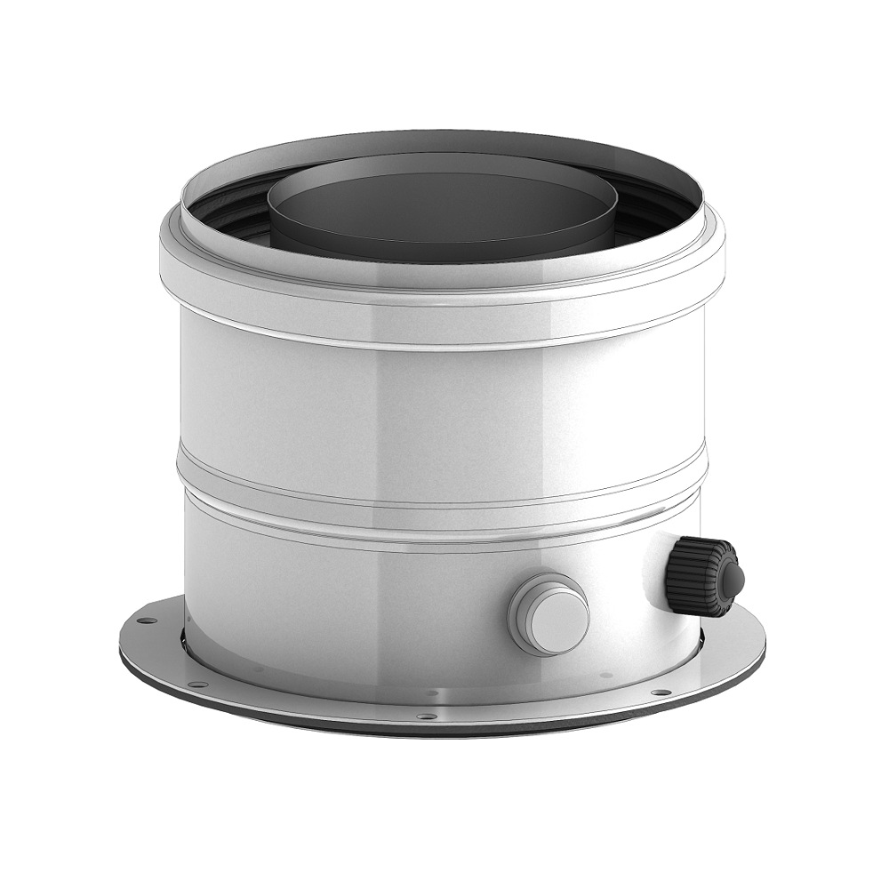 Złączka kotła Buderus GB012, Junkers MIDI DN80/125 mm