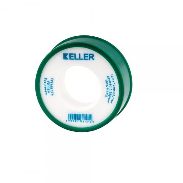 Taśma teflonowa KELLER 12x12x0,1 mm, 0,35 g