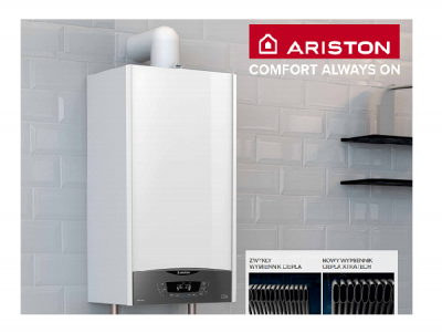 Ariston: CLAS ONE SYSTEM 18 JEDNOFUNKCYJNY KOCIOŁ KONDENSACYJNY DO WSPÓŁPRACY Z ZASOBNIKIEM CWU
