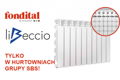Grzejnik aluminiowy LIBECCIO C2 na wyłączność w Grupie SBS!