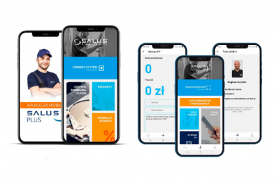 Aplikacja mobilna SALUS Plus