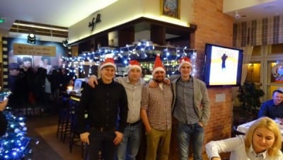 Mikołajki w Hurtowni Saunopol Grupa SBS
