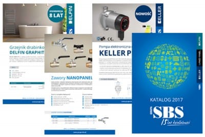 Zamów już teraz ulotki i Katalog marek Keller, Nanopanel, Delfin