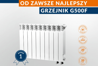 Armatura Kraków: od zawsze najlepszy - grzejnik G500F
