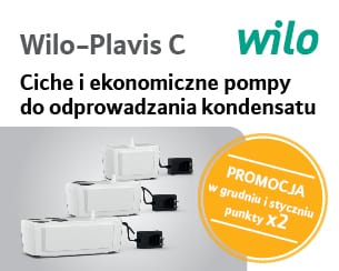 Promocja Integris+: Podwójna punktacja pomp WILO
